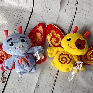 Ganz webkinz set of 2 Zann and Zala No code